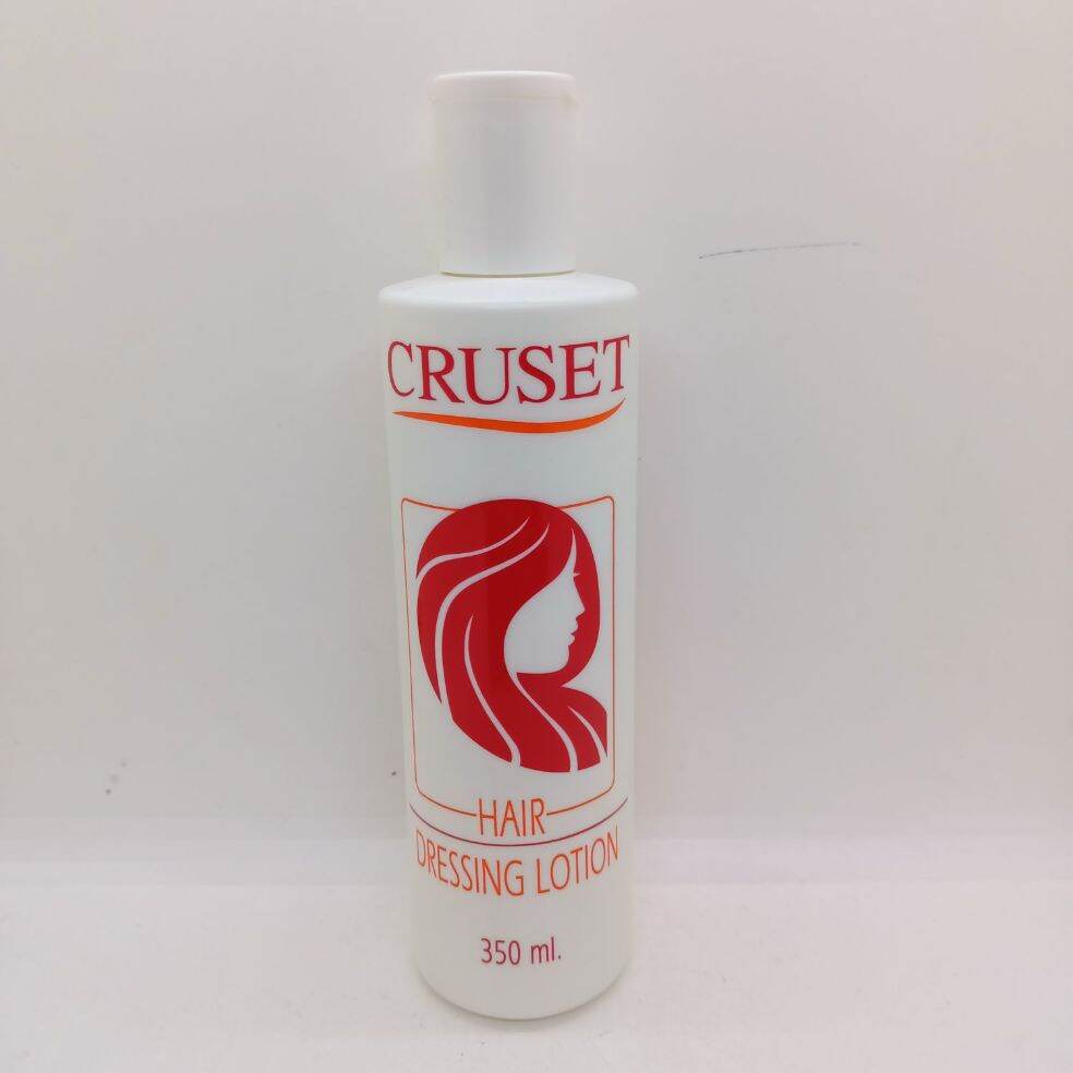 CRUSET HAIR DRESSING LOTION ครูเซ็ท น้ำมันจัดแต่งทรงผม 350 ML Lazada