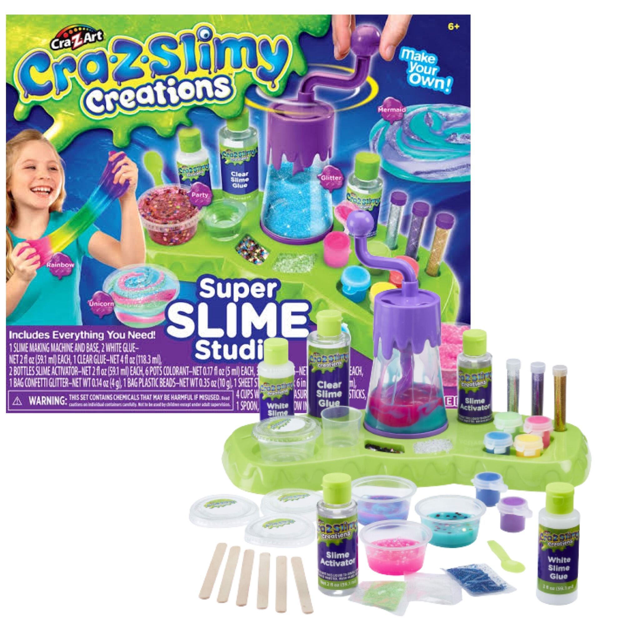 พร้อมส่ง Cra Z Art Craz Slimy Creations Super slime Studio 