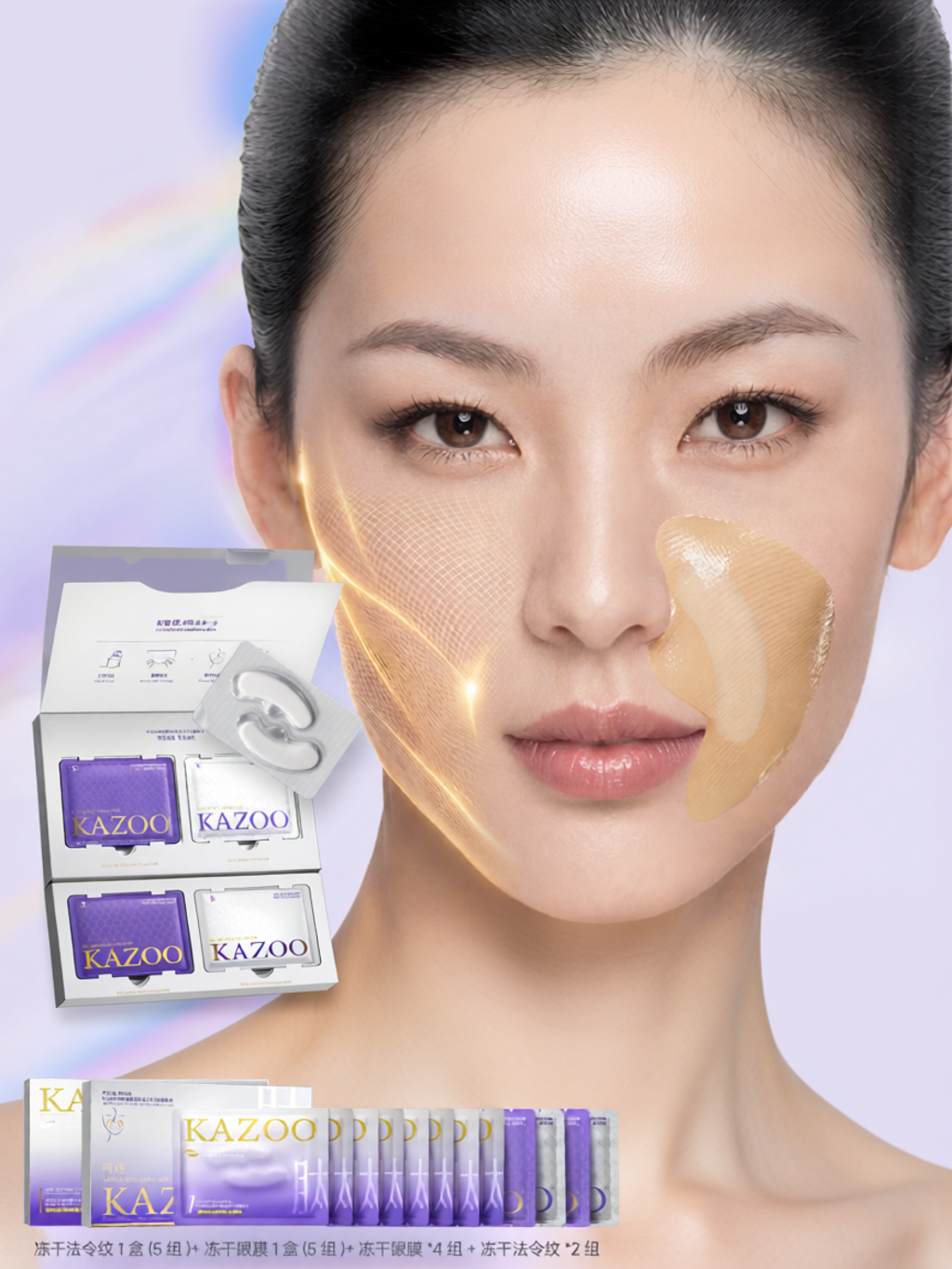 KAZOO | Facial Lifting and Tightening Mask Wrinkle Reducer ราคา 1,305 บาท*ส่งฟรี