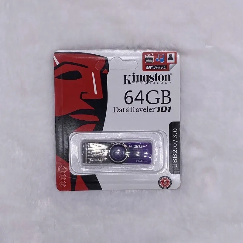 ภาพสินค้าKingston USB Flash Drive 2GB 4GB 8GB 16GB 32GB 64GB 128GB 256GB รุ่น DT101 แฟลชไดร์ฟ แฟลชไดร์ จากร้าน Taihe889 บน Lazada ภาพที่ 6