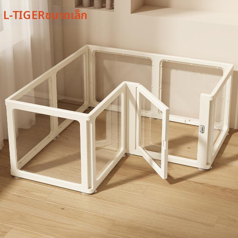 ZHENTAIYUAN | Transparent Acrylic Dog Cage Safety Barrier ราคา 2,997 บาท*ส่งฟรี