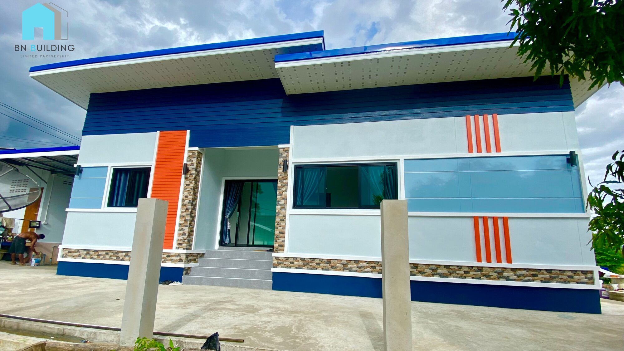 แบบบ้านโมเดิร์นราคาถูก 3 ห้องนอน 2 ห้องน้ำ ราคา 8xx,xxx - Home design ...