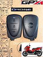 กรอบรีโมท GPX DRONE 150 GPX TUSCANY 150 แท้ศูนย์
