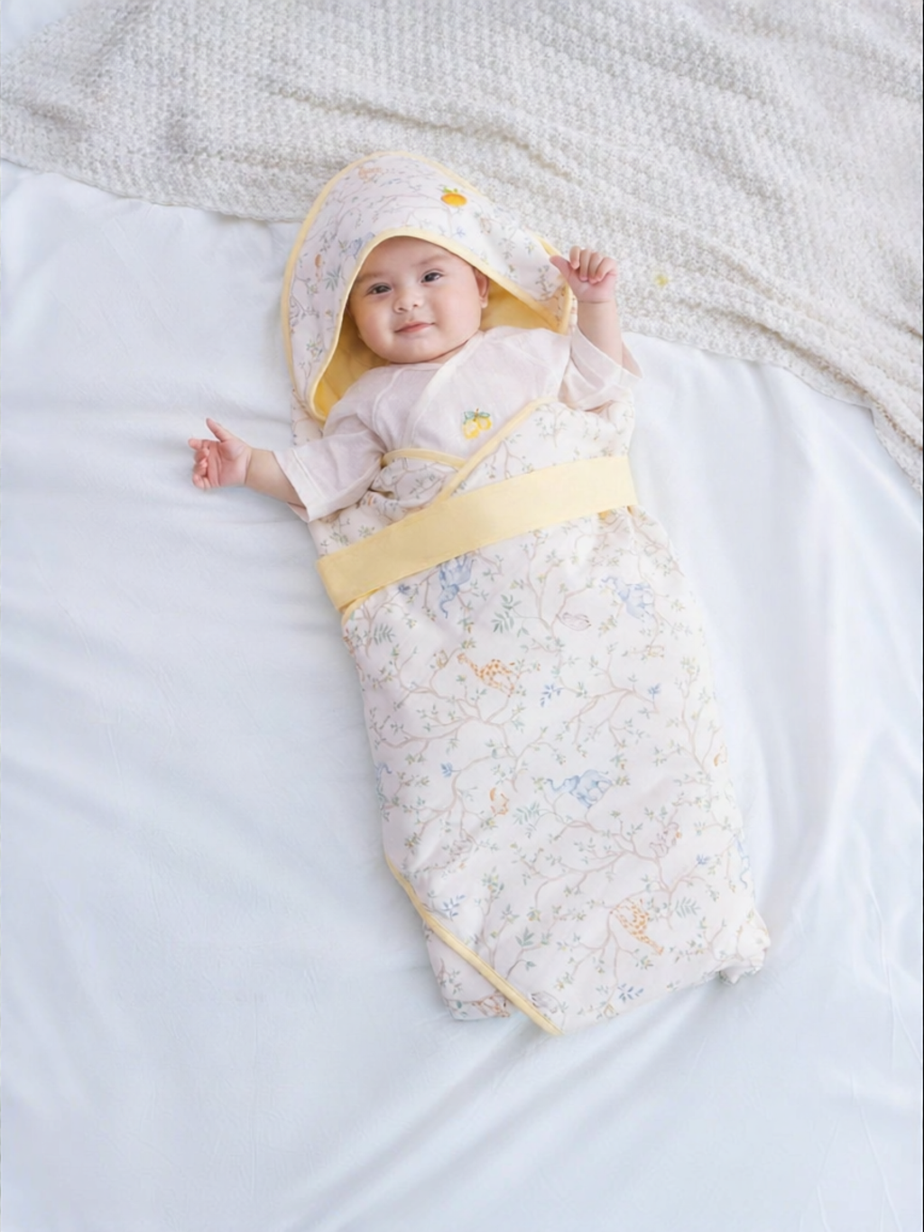 YeeHoO KIDS | Antibacterial Startle Prevention Baby Blanket ราคา 2,762 บาท*ส่งฟรี