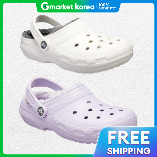 Crocs | Unisex Classic Lined Fur 203591 (Choose 1 of 2 Types) ราคา 3,807 บาท*ส่งฟรี