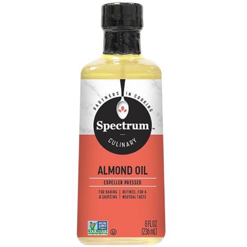 (Spectrum Almond Oil) 236 Ml. สเปกตรัม น้ำมันอัลมอนด์ ..นำเข้าจาก U.S.A ของแท้ 100%