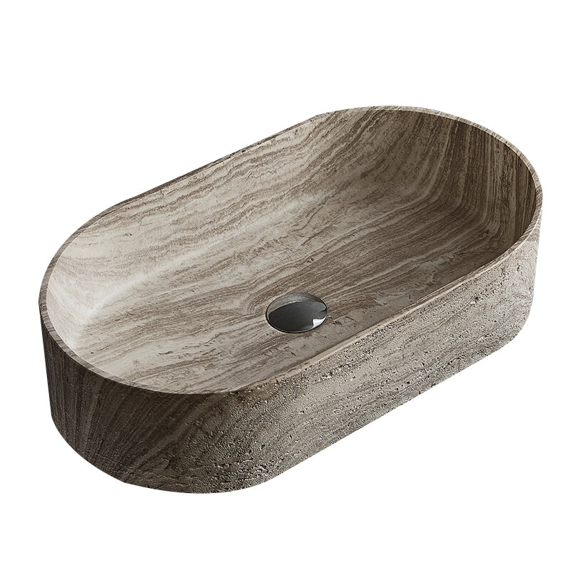 QINYO | Designer Marble Basin Artistic Washbasin ราคา 6,355 บาท*ส่งฟรี