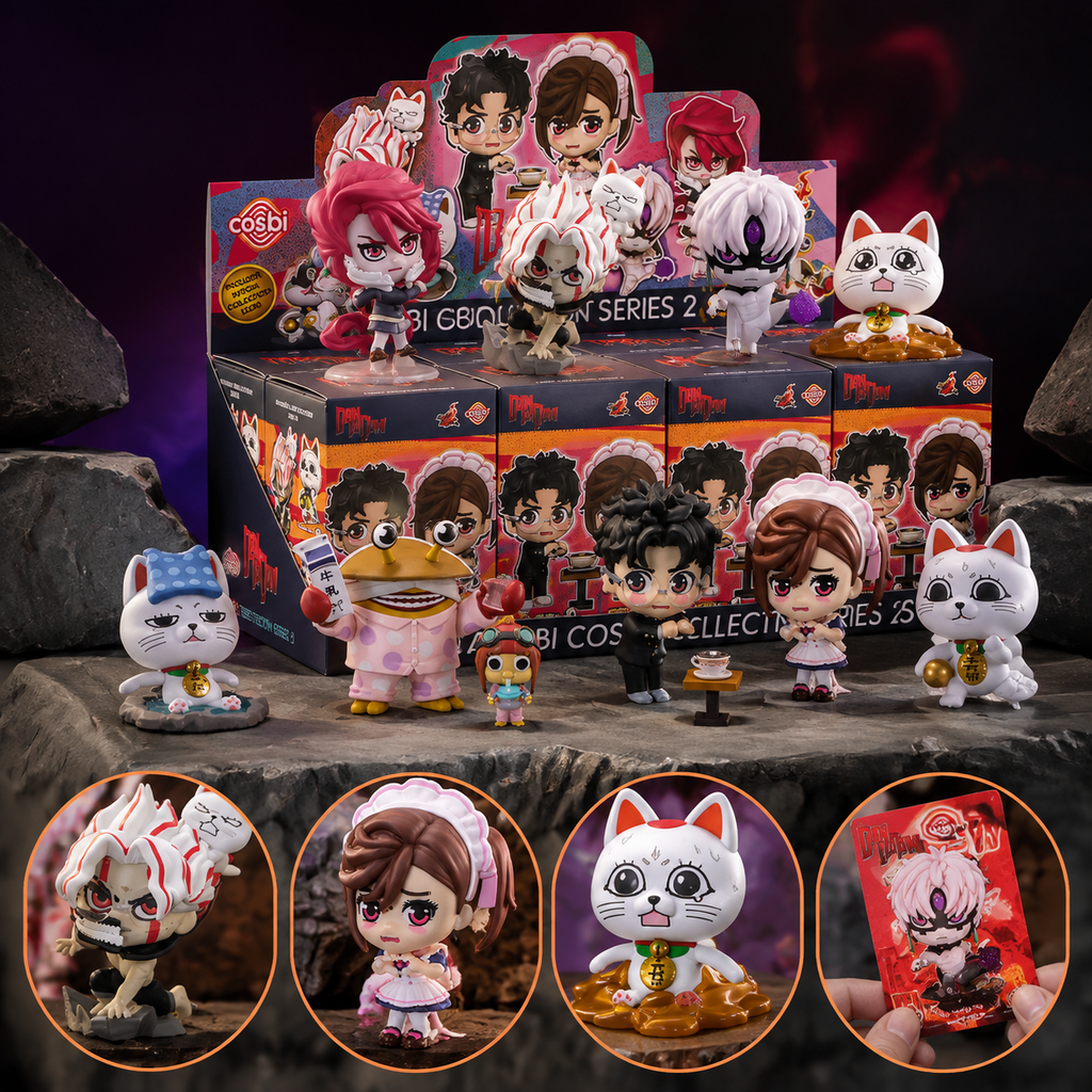 โมเดลฟิกเกอร์ ของสะสม hot toys ฮอตทอยส์ ดันดานดัน คอสบิ คอลเลคชั่น ซีรีส์ 2 กล่องสุ่มินิ พีวีซี ของสะสม ของเล่นลึกลับ ของขวัญสำหรับแฟนๆ ราคา 654 บาท*ส่งฟรี