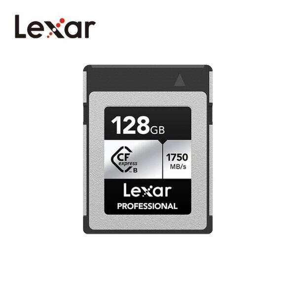 อุปกรณ์จัดเก็บข้อมูล Lexar สีเงิน Cfexpress B Type 128Gb หน่วยความจำ สีเงิน 8K ราคา 12,287 บาท*ส่งฟรี