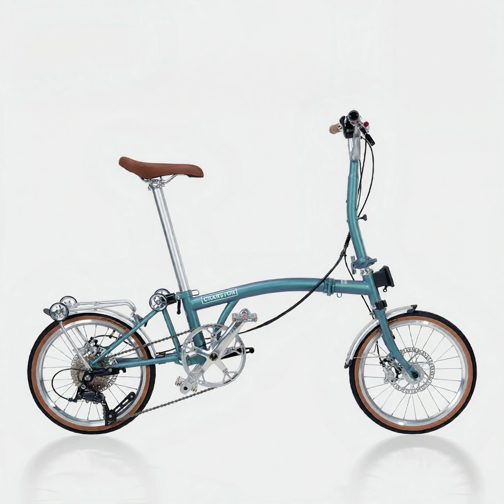 CRANSTON | Vintage 9 Speed Portable Folding Bike 16 Inch ราคา 30,410 บาท*ส่งฟรี
