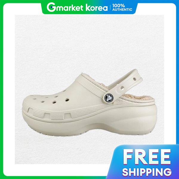 Crocs | Women's Classic Lined Platform Winter Warm Fur 207938-2Y2 631307 ราคา 2,888 บาท*ส่งฟรี