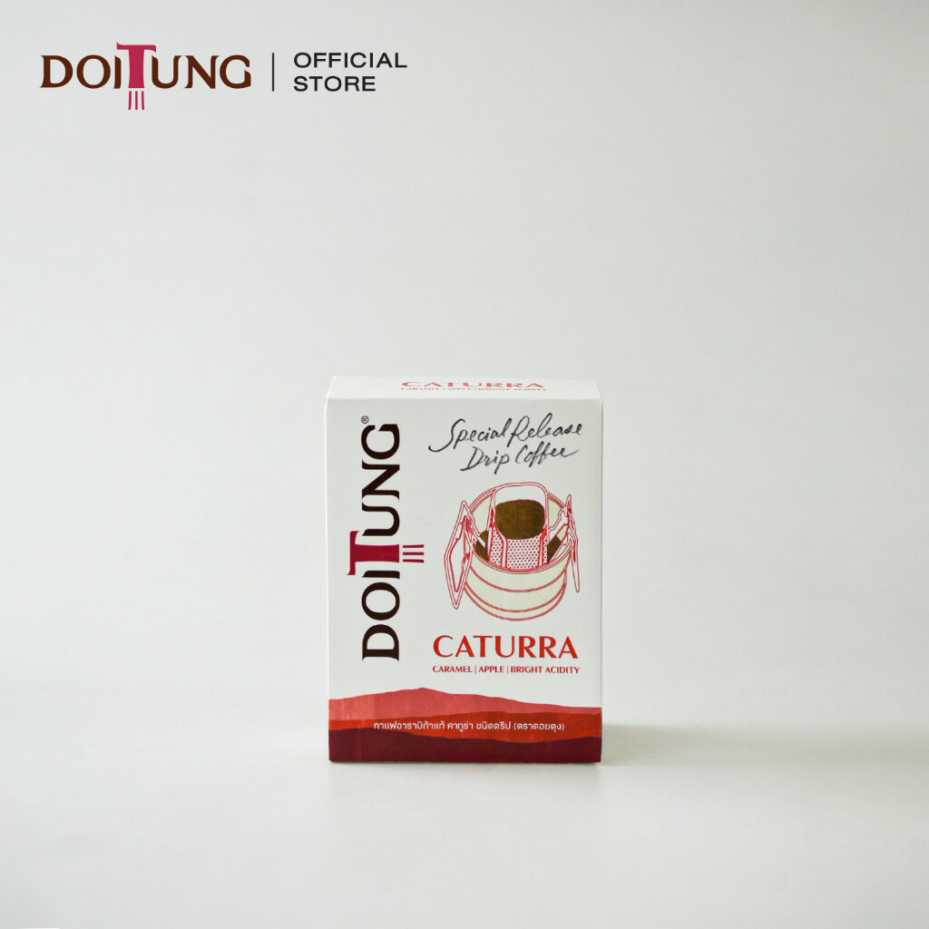 Doitung Genuine Arabica Coffee, Catura, Drip Type (Doitung Brand) ราคา 210 บาท*ส่งฟรี