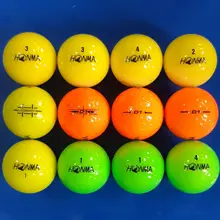 ภาพขนาดย่อของภาพหน้าปกสินค้าลูกกอล์ฟ 90%+ HONMA Color รุ่น D1, A1, D1 plus, SPEEDMONSTER (12 balls) จากร้าน Jaai_999 บน Lazada
