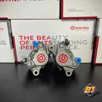 ปั๊มเบรคBremboแท้💯 ปักข้างเทาโลโก้แดง พร้อมกล่องอุปกรณ์ครบ ผ้าเบรคแท้ส่งตรงจากตัวแทนผู้ผลิต