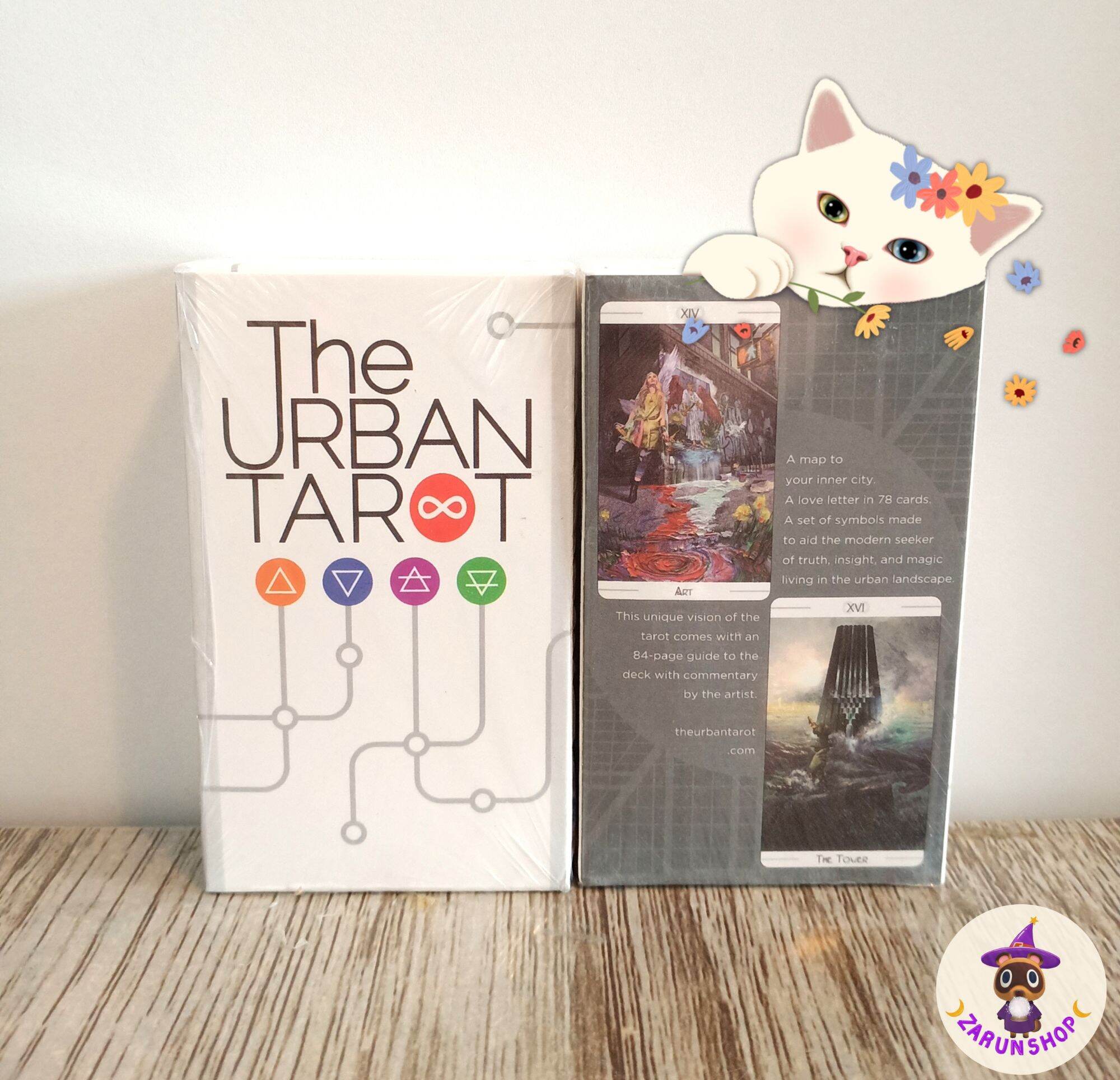 ไพ่ยิปซี ไพ่ทาโรต์ (พร้อมส่ง🇹🇭) THE JRBAN TAROT ไพ่ยิปซีแนวภาพสวยใหม่✨