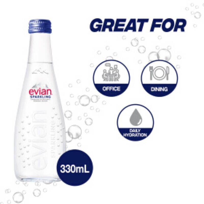 Avian sparkling mineral water 330ml. น้ำแร่อัดก๊าซเอเวียง นำเข้าจาก ...