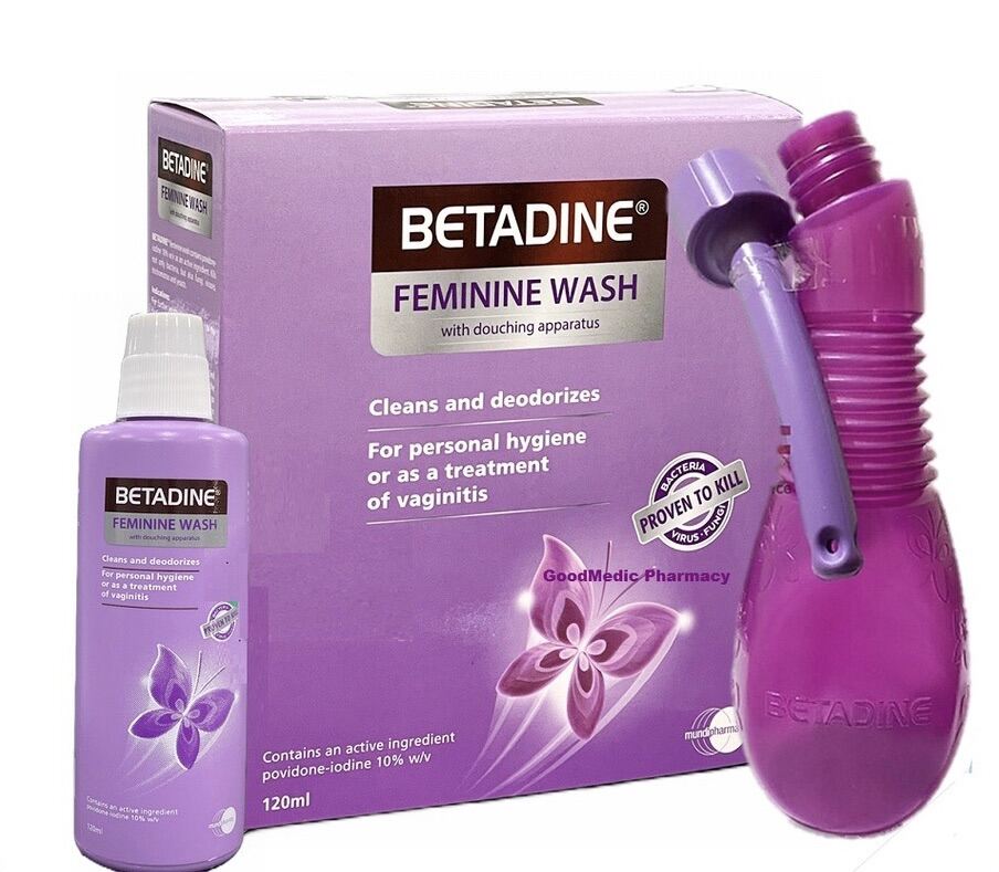 BETADINE FEMININE WASH น้ำยาทำความสะอาดจุดซ่อนเร้น alisa.0996095736