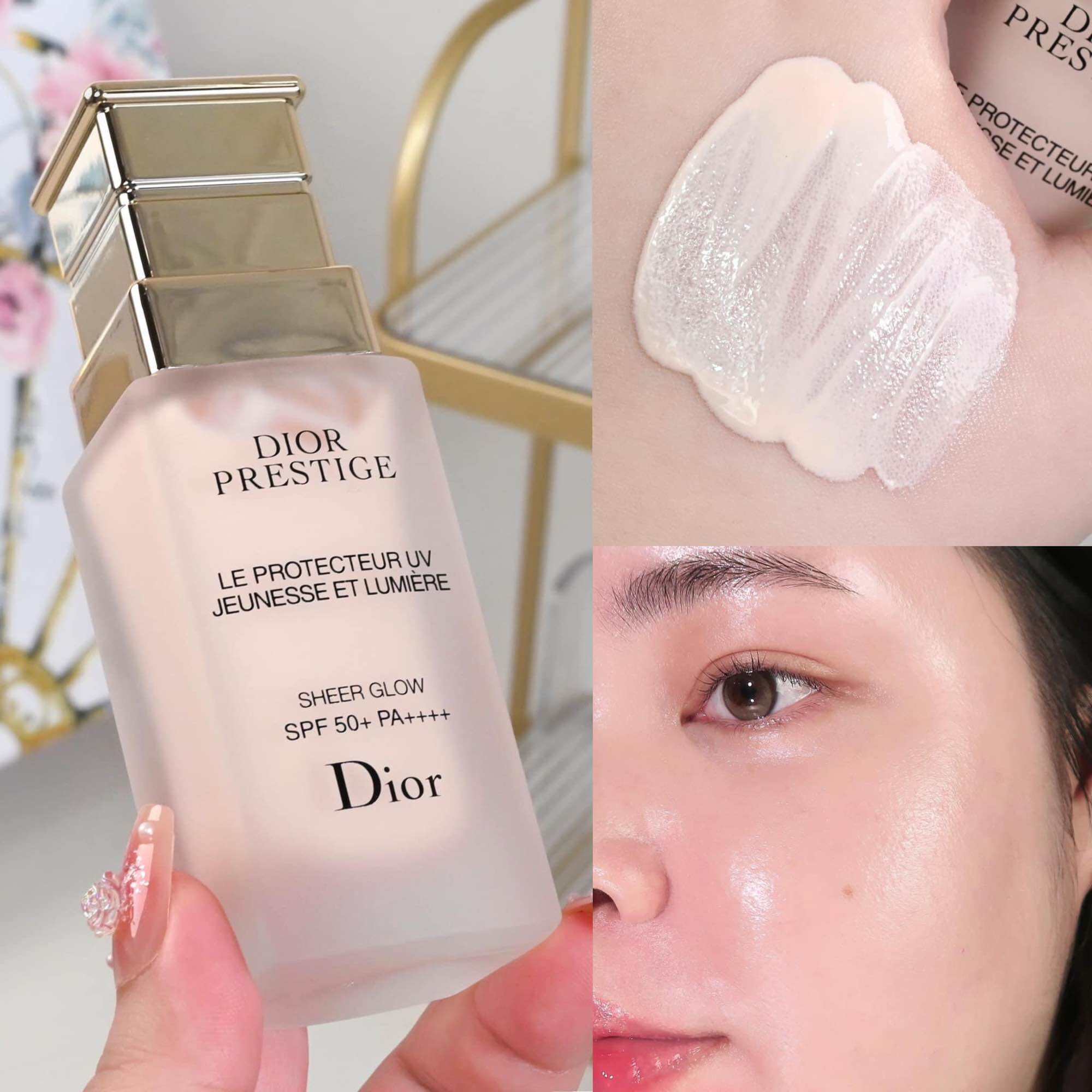 日焼け止め Dior Prestige Le Protecteur UV Jeunesse Dior Prestige Le Protecteur UV Jeunesse et Lumière | DIOR AE