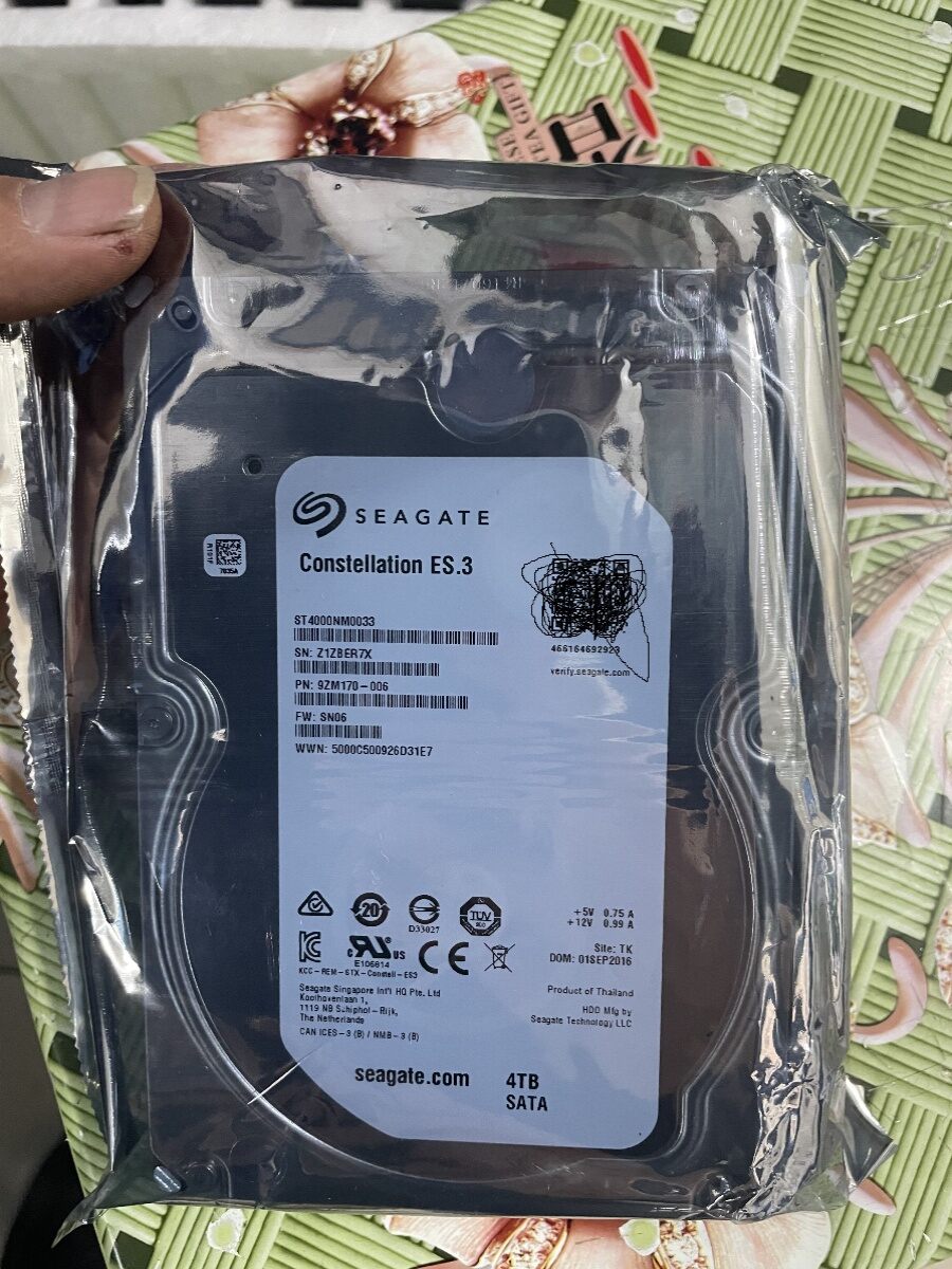 Seagate | Surveillance 4TB HDD 3.5 inch ราคา 5,001 บาท*ส่งฟรี