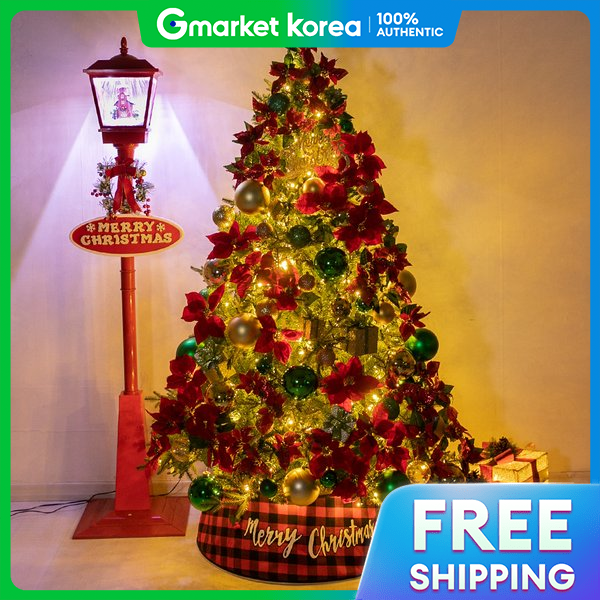 flowertree | Erme Point Light Green Tree 180cm (Single-Sided) Christmas Tree Full Set ราคา 14,921 บาท*ส่งฟรี