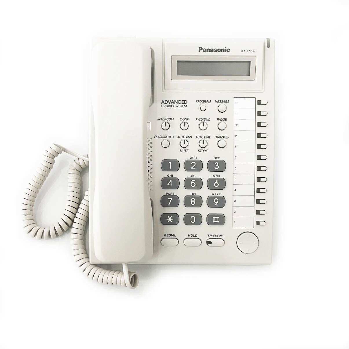 เครื่องโอนโทรศัพท์ PANASONIC โทรศัพท์แบบอนาล็อคคีย์ KX-T7730CN ราคา 5,300 บาท*ส่งฟรี