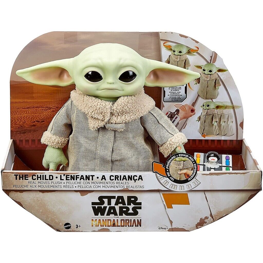 Disney Star Wars The Child Real Moves Plush ตุ๊กตาผ้า 11 นิ้ว เบบี้ โยดา The Mandalorian รุ่น ‎GWD87 ราคา 6,700 บาท*ส่งฟรี