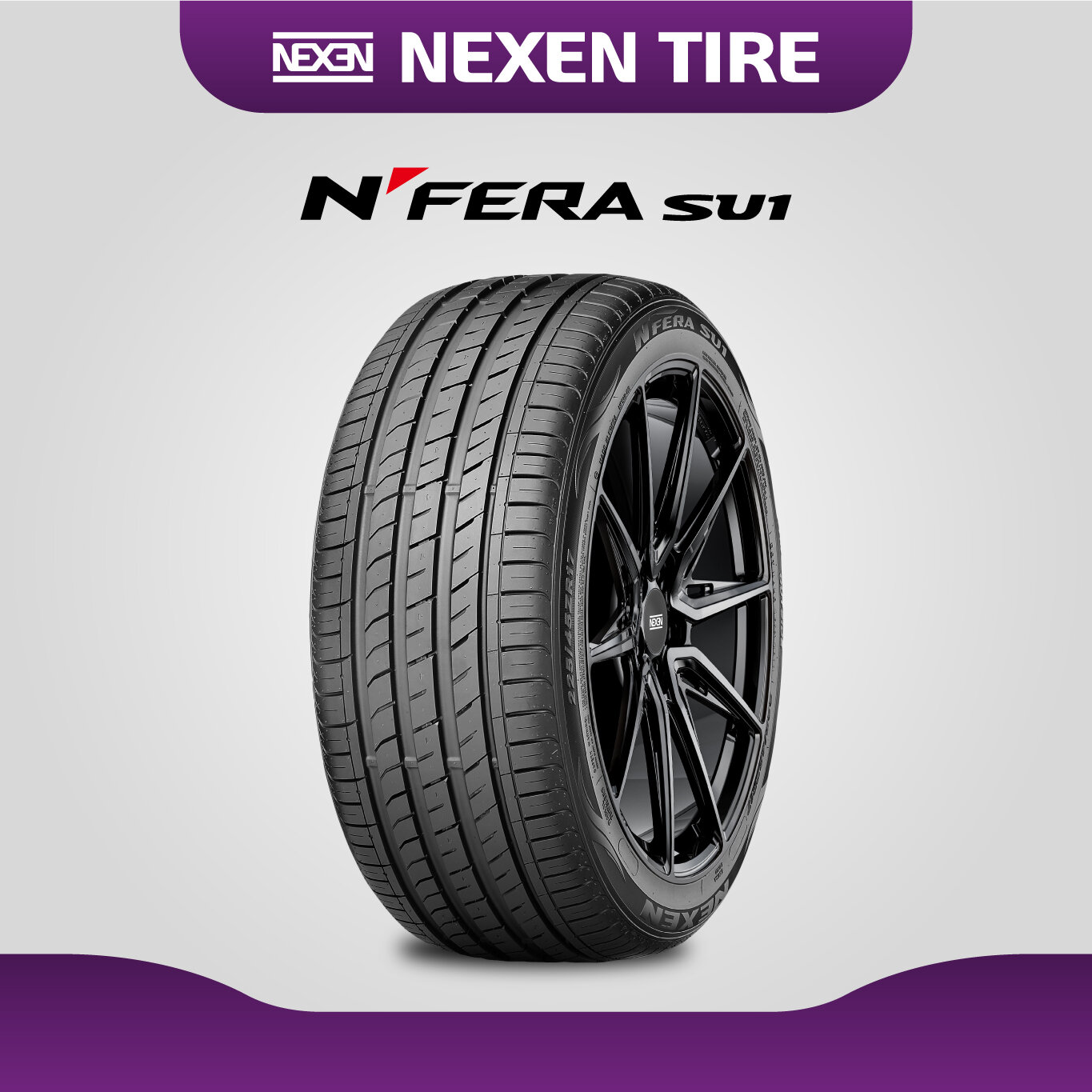 [บริการติดตั้ง] 235/45R18 ยางรถยนต์ NEXEN รุ่น N'FERA SU1 (สอบถามสต็อกก่อนสั่งซื้อ) ราคา 6,688 บาท*ส่งฟรี