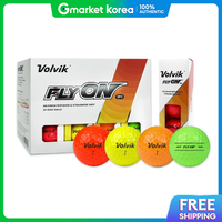 Volvik | ลูกกอล์ฟฟลายออน สีเรืองแสงเงางาม 24 ลูก มองเห็นชัด