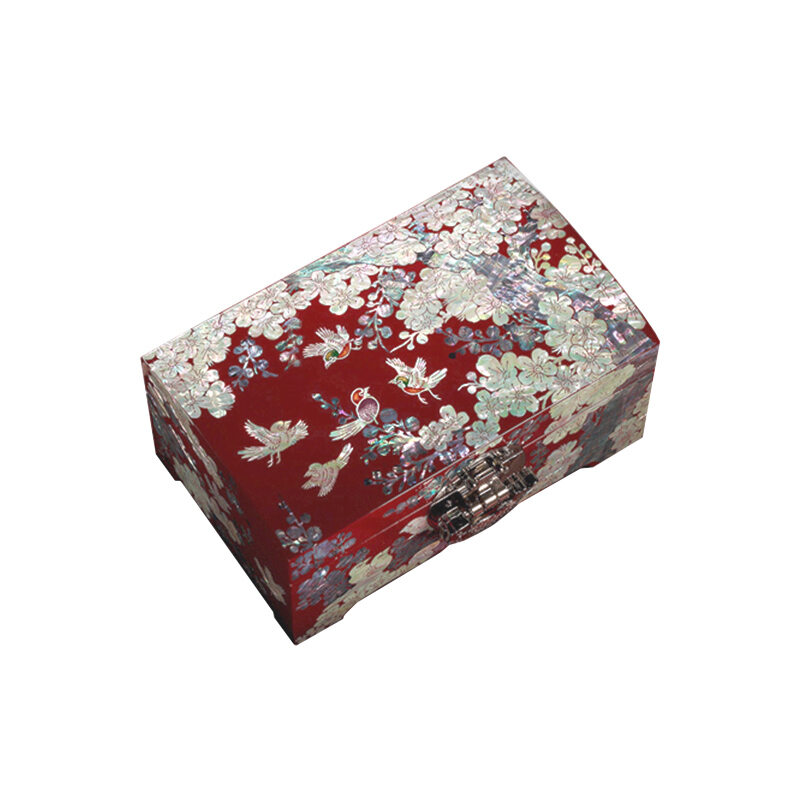 JINBEICHUANSHUO | Wedding Betrothal Gift Storage Shell Jewelry Box ราคา 3,279 บาท*ส่งฟรี