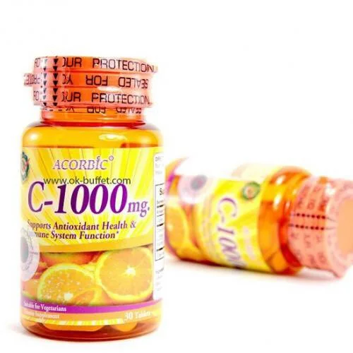 วิตามินซี Vitamin ACORBIC C-1000 mg.