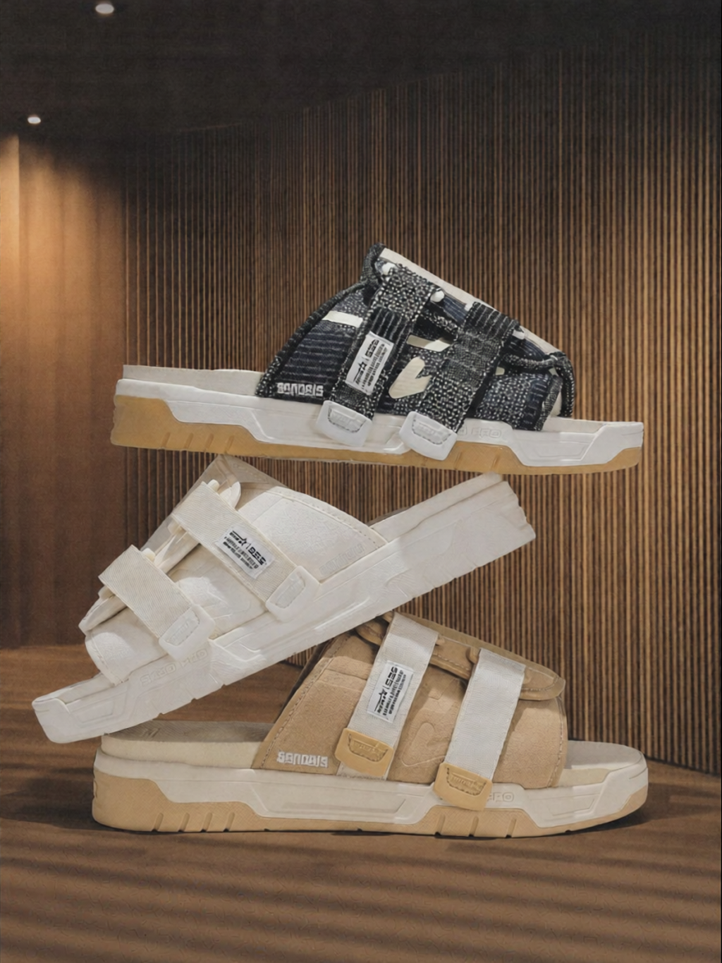 RIPSTAR | Retro Casual Height-increasing Slip-on Shoes ราคา 3,672 บาท*ส่งฟรี