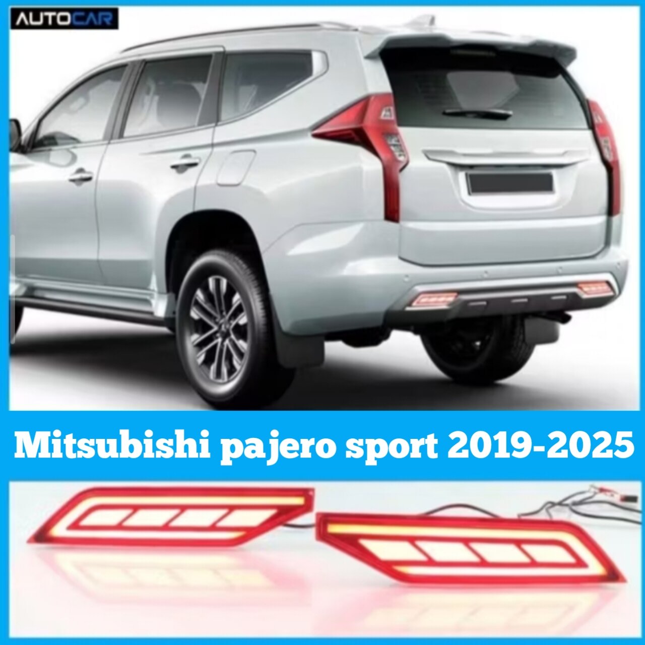 Rear Taillights Mitsubishi Pajero Sport 2019-2023 3 Functions ราคา 1,230 บาท*ส่งฟรี