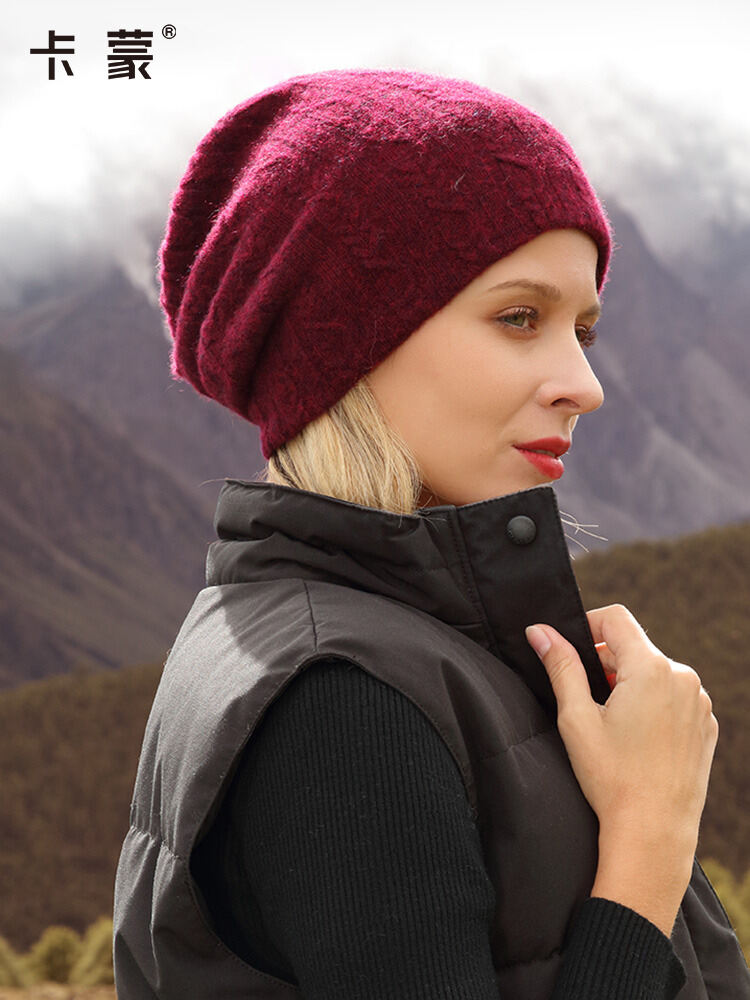 [kenmont | Cashmere Ankora Red Face-Slimming Slouchy Knit Hat,kenmont | Cashmere Ankora Red Face-Slimming Slouchy Knit Hat,] ราคา 2,005 บาท*ส่งฟรี