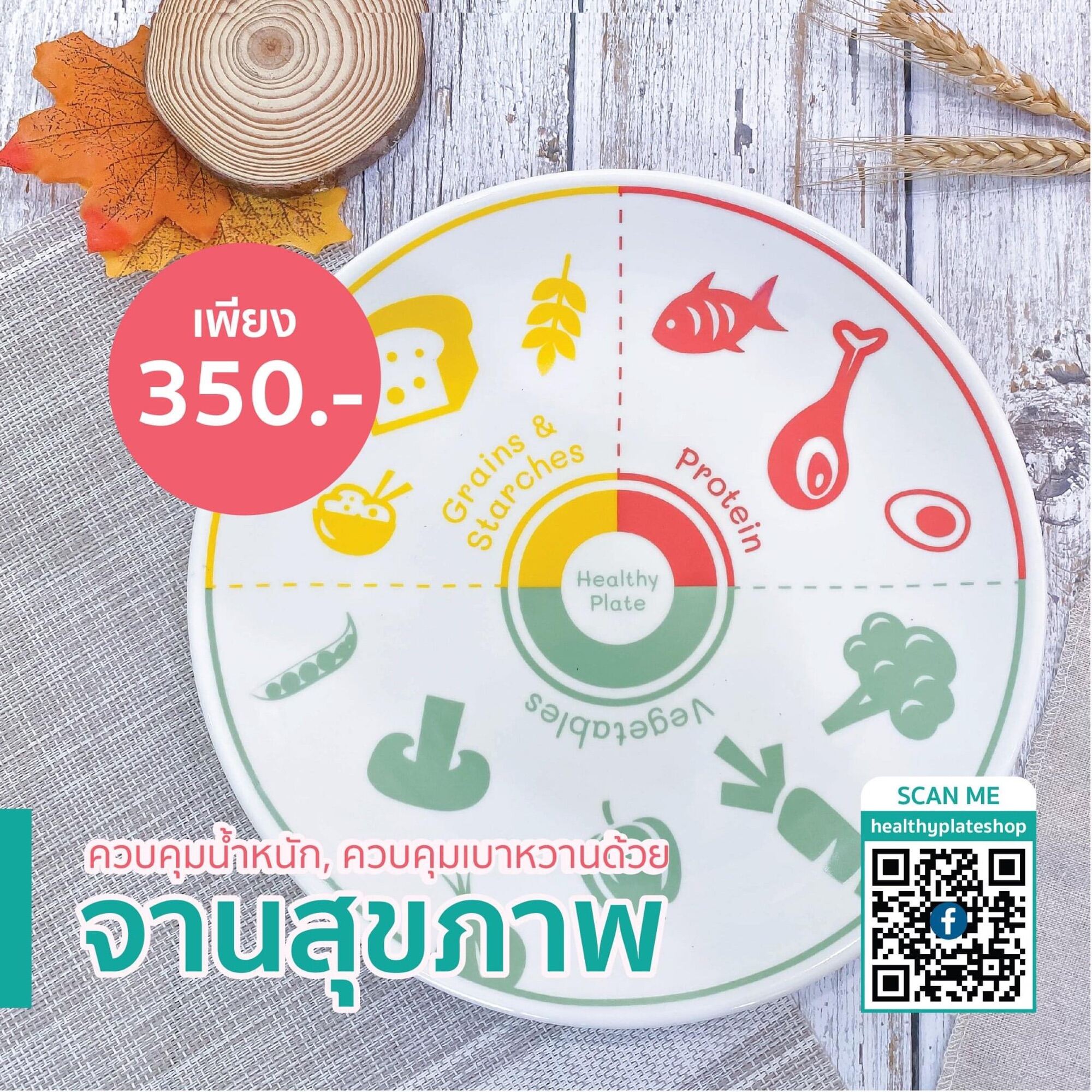 Healthy plate 