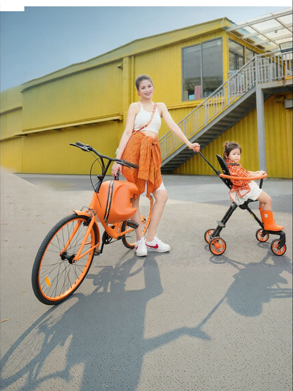 HAXIU | Baby Stroller Travel Bag Rideable Large Capacity ราคา 12,606 บาท*ส่งฟรี
