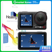 Healing Shield | ฟิล์มกันรอยหน้าจอ DJI Osmo Action 5 Pro แบบเต็มจอ เคลือบกันลายนิ้วมือและคราบน้ำมัน โครงสร้าง 3 ชั้น 2 แผ่น