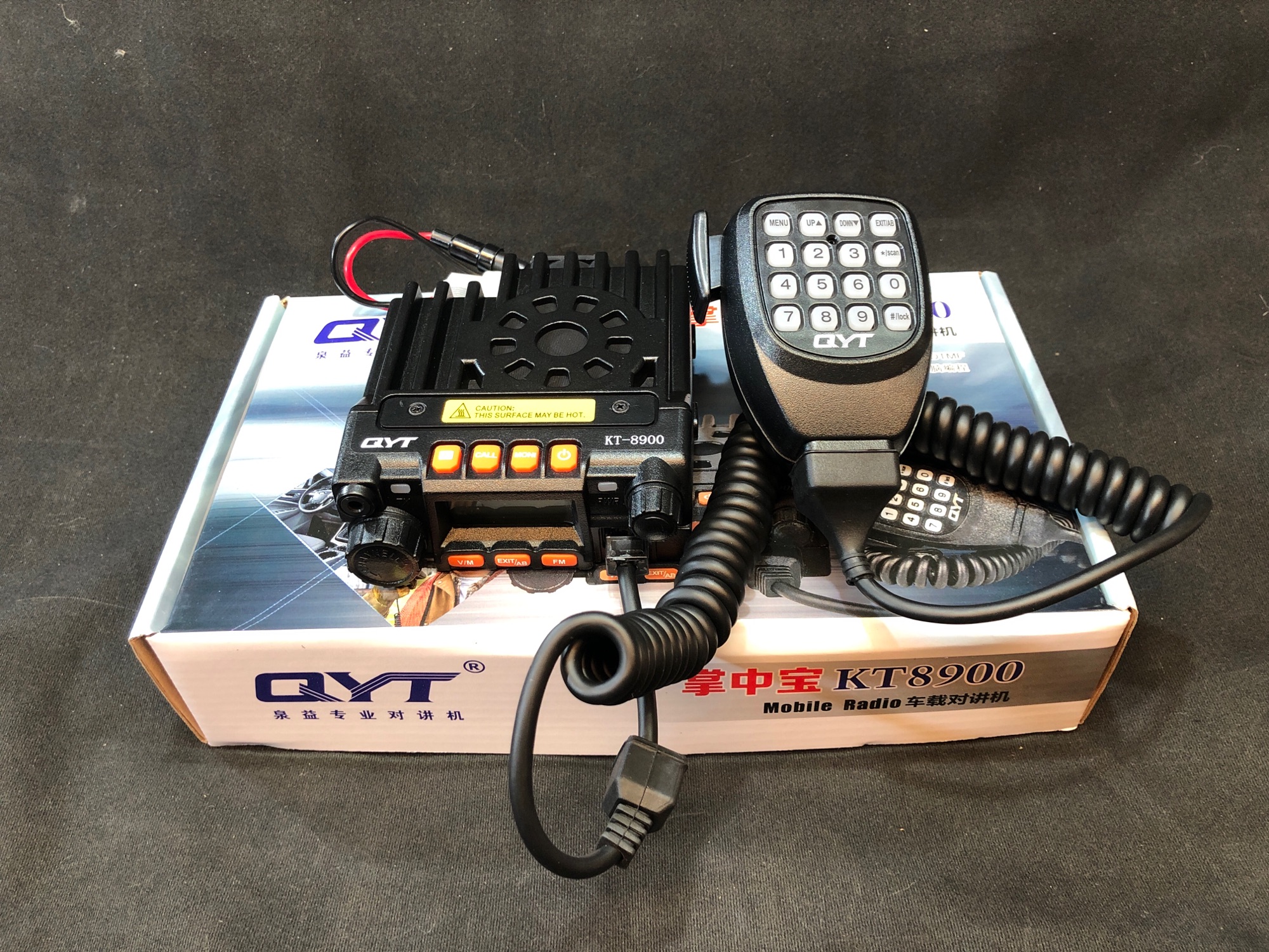 วิทยุสื่อสาร Mobile QYT รุ่น KT-8900 สีดำ (136-174/245MHz)