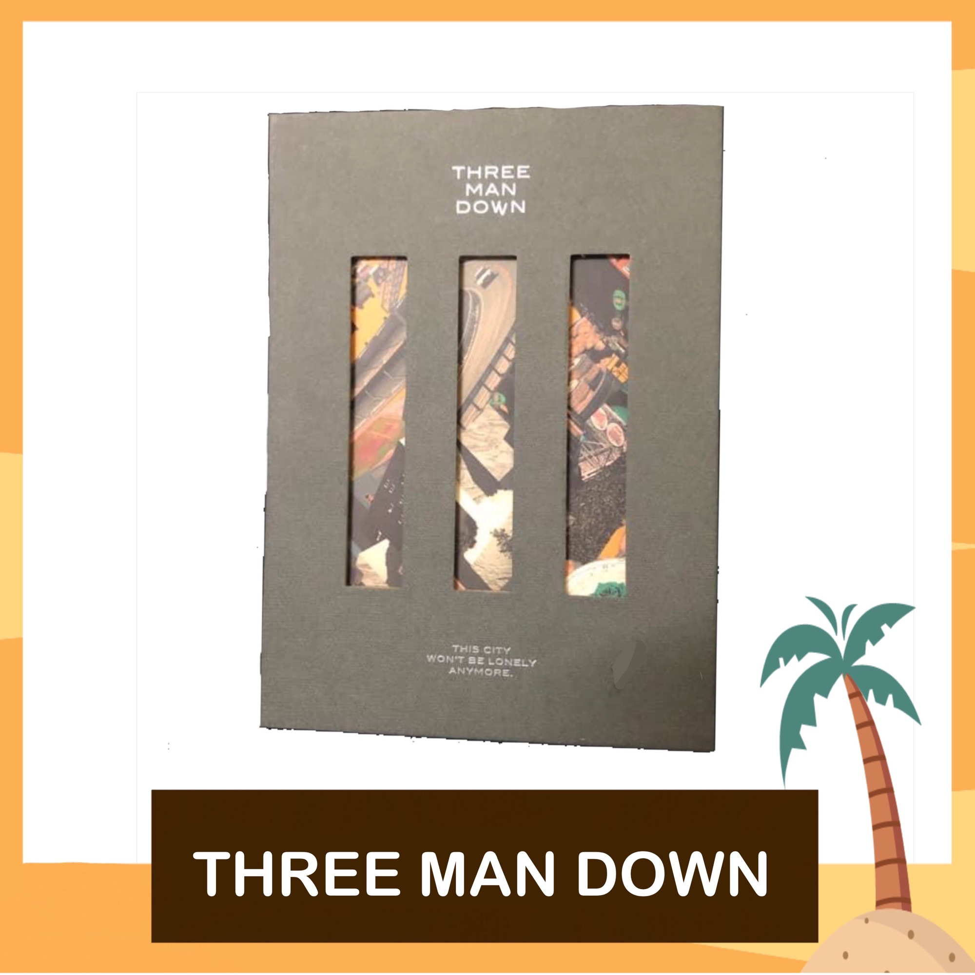 CD Three Man Down ทรีแมนดาวน์ Boxset อัลบั้ม This City Won’t Be Lonely Anymore มือ 1 Limited Edition