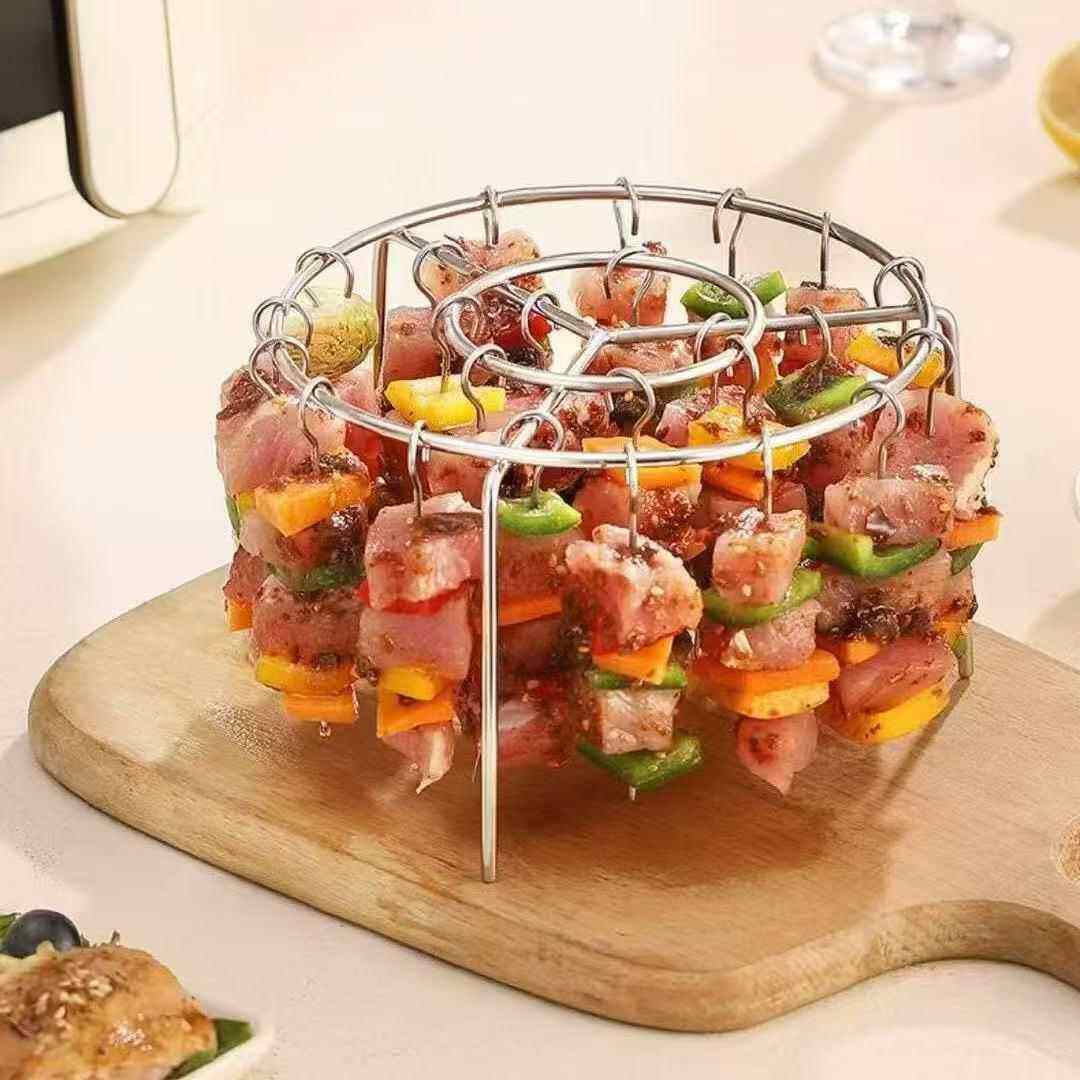 gumahus | Stainless Steel Universal Air Fryer Grill Stand ราคา 148 บาท*ส่งฟรี