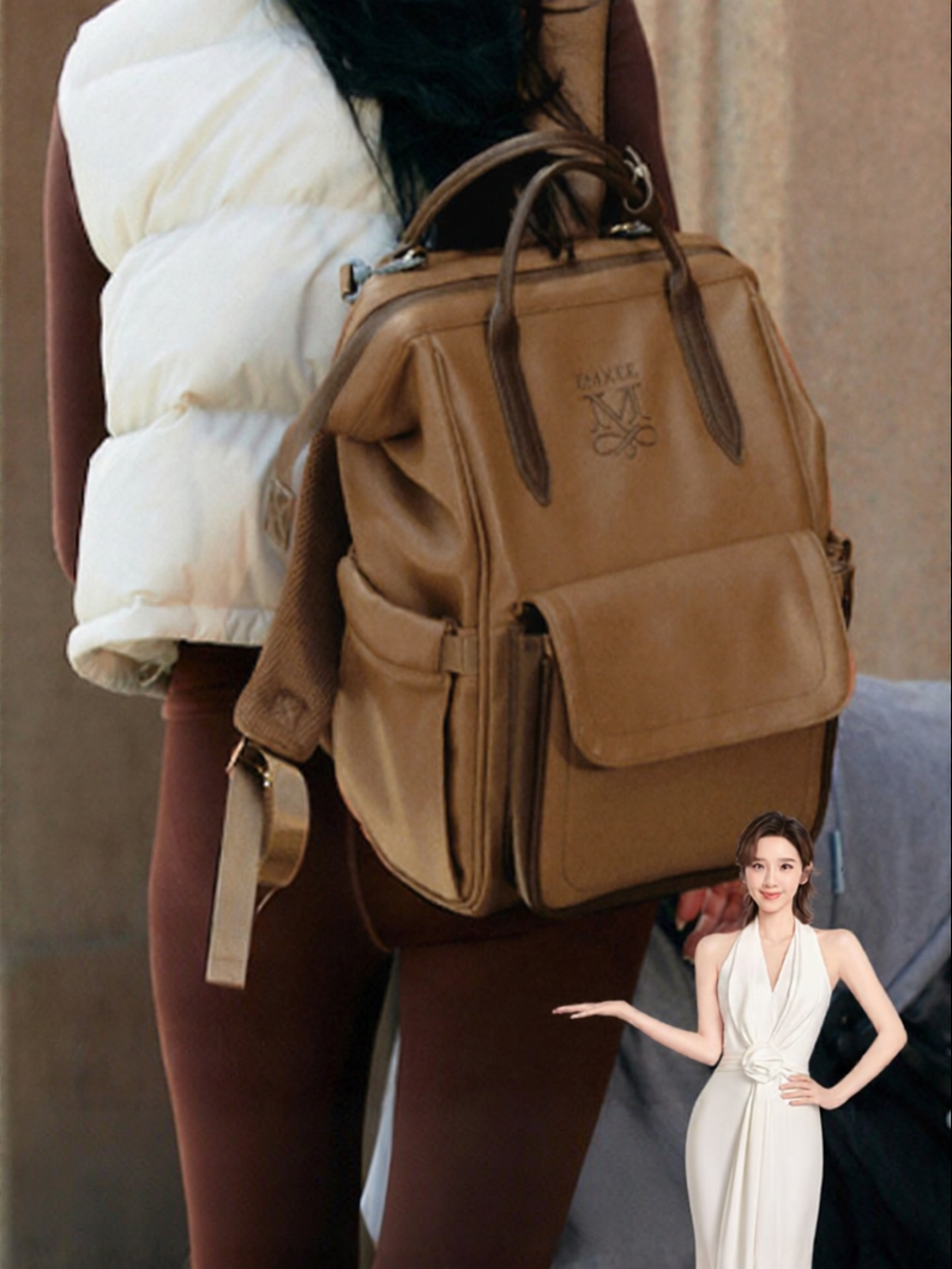 EMXEE | Multifunctional Large Capacity Waterproof Maternity Bag ราคา 2,781 บาท*ส่งฟรี