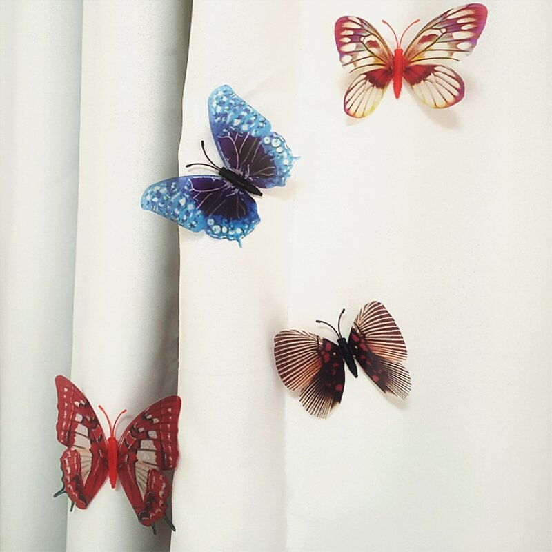 เลือกซื้อ ผ้าม่าน Pin Type Butterfly Buckle Decoration Accessories Colorful Dragonfly Simulation Curtain Door Curtain Cartoon Cute Small Accessories ราคาพิเศษ มีเก็บเงินปลายทาง