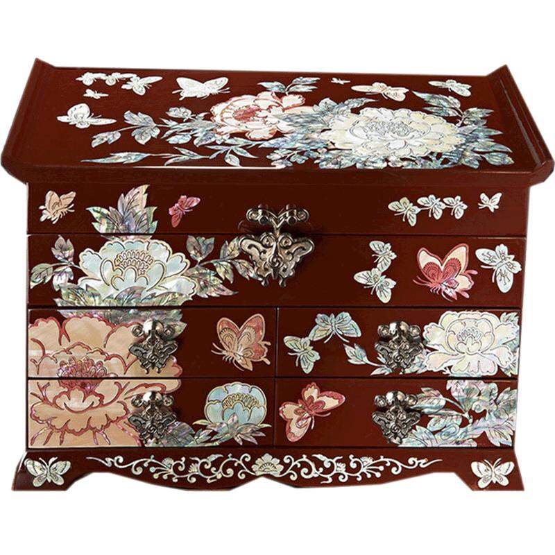 JINBEICHUANSHUO | Mother of Pearl Jewelry Box ราคา 11,189 บาท*ส่งฟรี