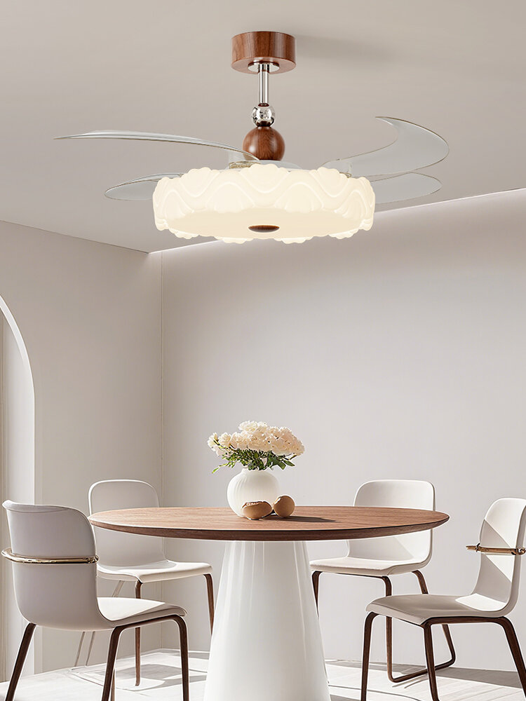 QIDUN | Invisible Ceiling Fan Light 36 Inch ราคา 4,060 บาท*ส่งฟรี