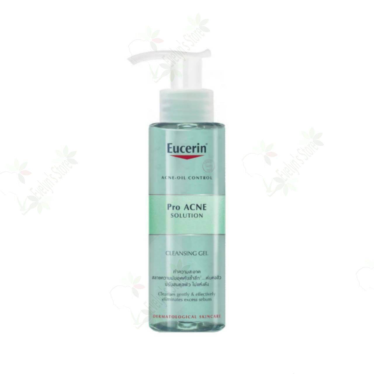 ยูเซอริน โปรแอคเน่ โซลูชั่น คลีนซิ่ง เจล 200มล. (เจลสิว200ml.) Eucerin ProACNE Solution Cleansing Gel 200ml.