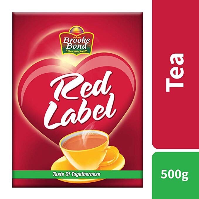 Red Label Tea 500g บรู๊ค บอนด์ เรดเลเบิ้ล ผงชาดำ ขนาด 500g