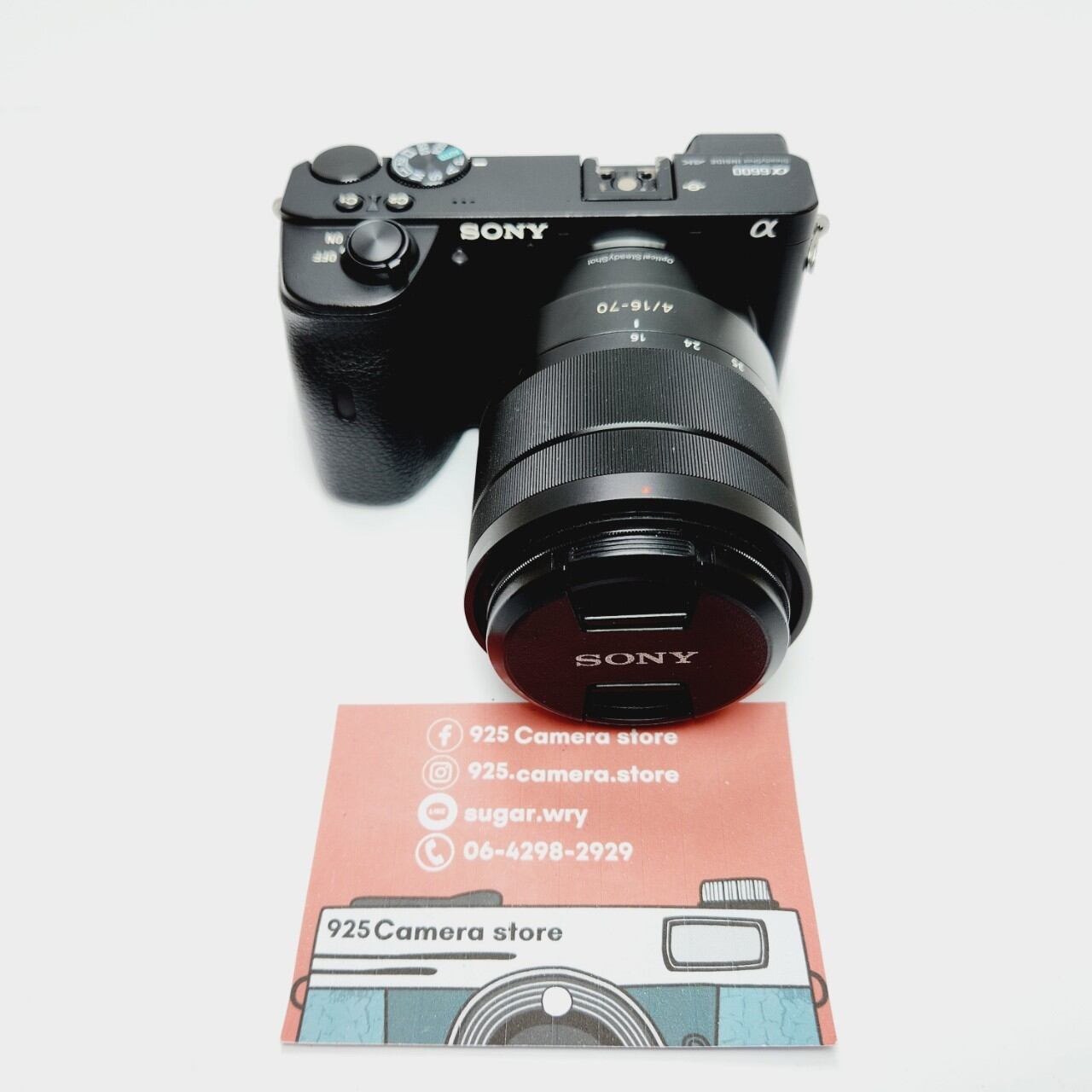 กล้องถ่ายรูปและอุปกรณ์ Sony โซนี่ A6600+16-70 ราคา 41,900 บาท*ส่งฟรี