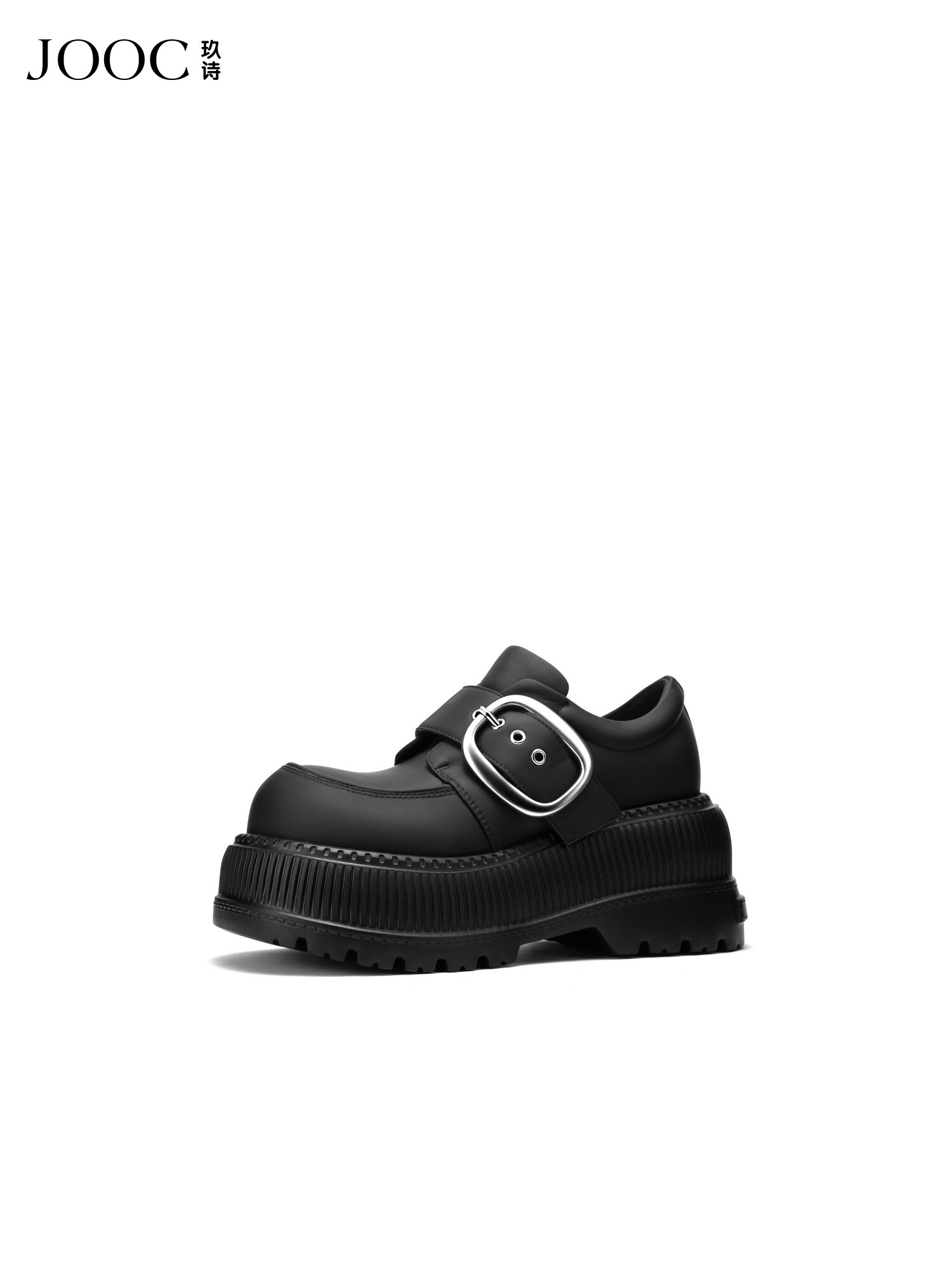 JOOC | English Style Flats Thick Soled Leather Shoes ราคา 8,382 บาท*ส่งฟรี