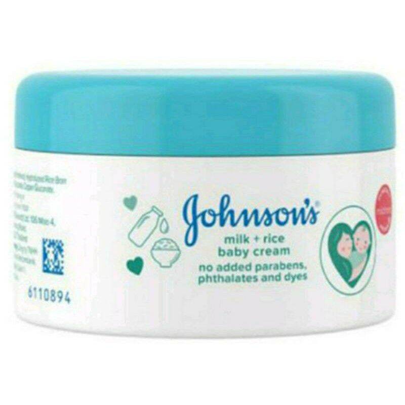 ครีมจอนห์สัน JOHNSON MILK + RICE BABY CREAM 100 GRAM ASMANJUNE ThaiPick