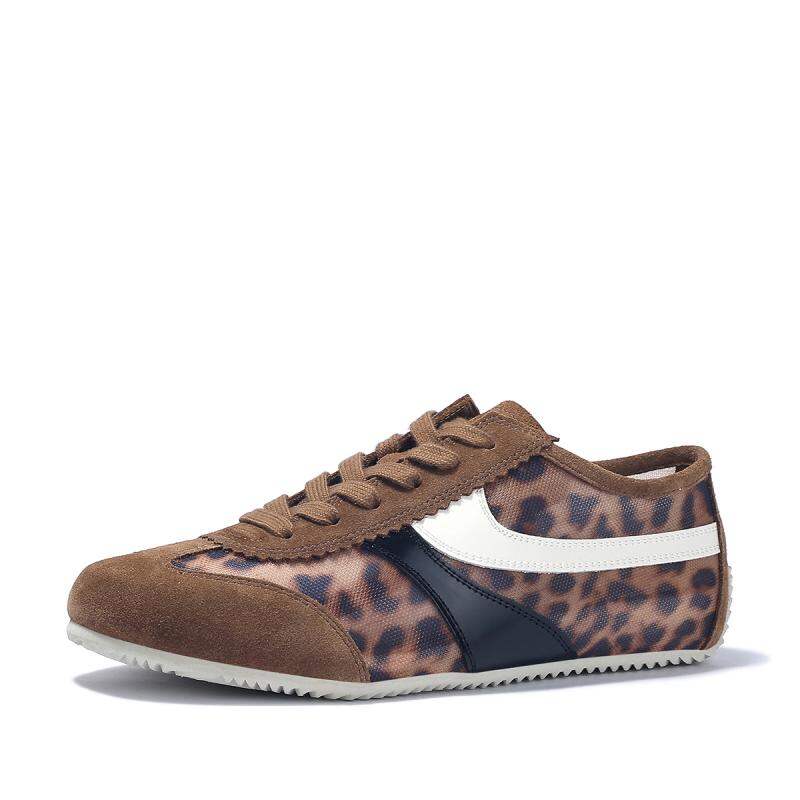 Bella Lily | Retro Leopard Print Lightweight Comfortable Sole Sneakers ราคา 2,898 บาท*ส่งฟรี