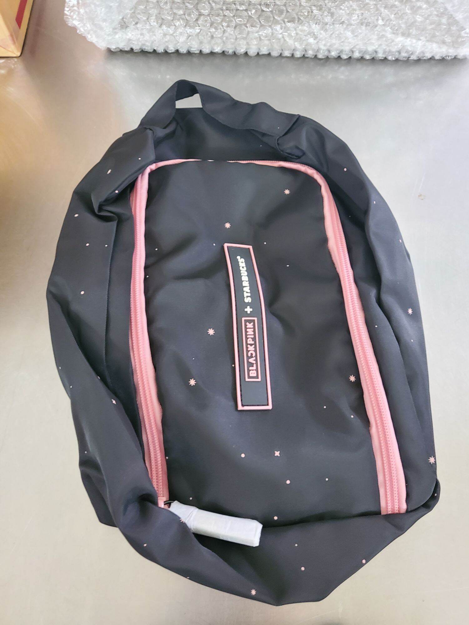 Starbucks BLACKPINK Travel Set เซ็ตกระเป๋าผ้า เป็ดย่างรสเด็ด ThaiPick